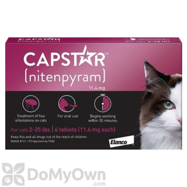 Capstar Tablets for Cats 2 - 25 Ibs